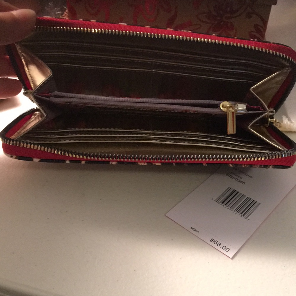 8”x4” Betsey Johnson leopard/ Red - Picture 5 of 8